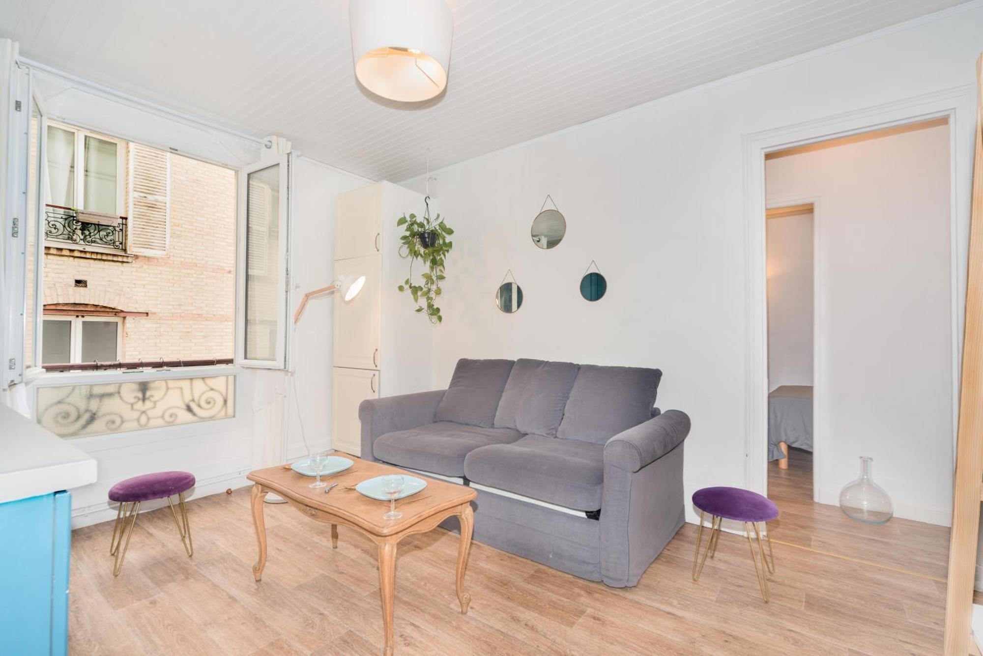 Accommodatie bij particulieren Cute Bedroom Central Location In Parijs