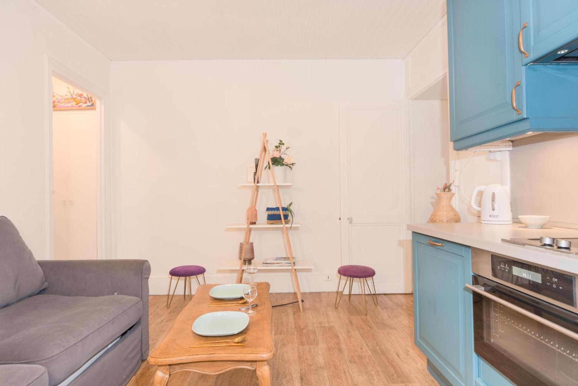 Accommodatie bij particulieren Cute Bedroom Central Location In Parijs