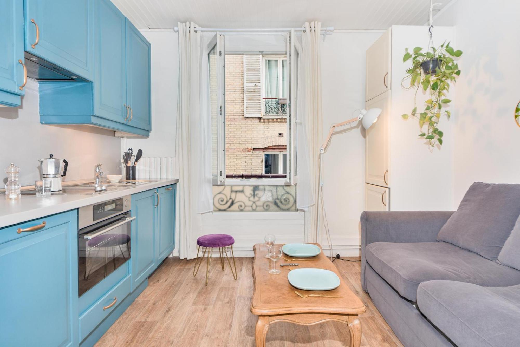 Accommodatie bij particulieren Cute Bedroom Central Location In Parijs